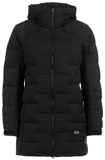 Куртка женская Mountain Hardwear Stretchdown Parka Black - Фото 1 большая