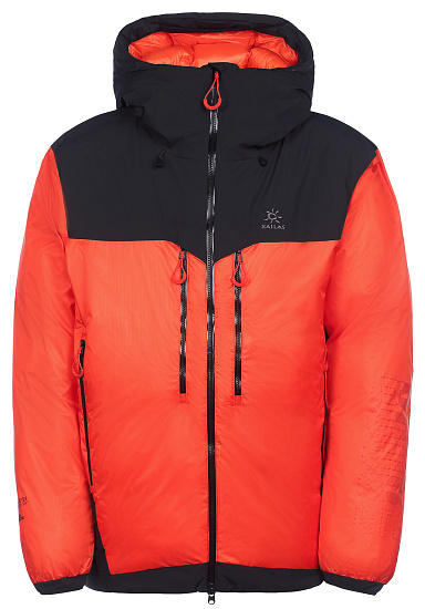 Куртка мужская Kailas 8000Gt Light Alpine Down Flame Red/Black - Фото 1 большая