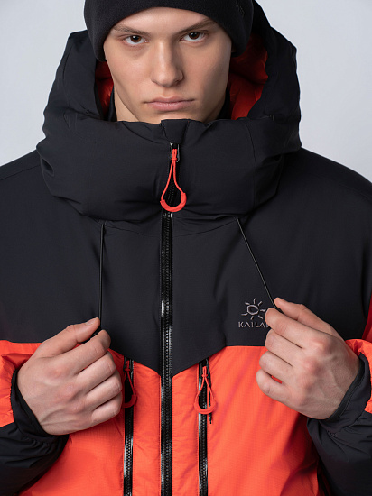 Куртка мужская Kailas 8000Gt Light Alpine Down Flame Red/Black - Фото 10 большая