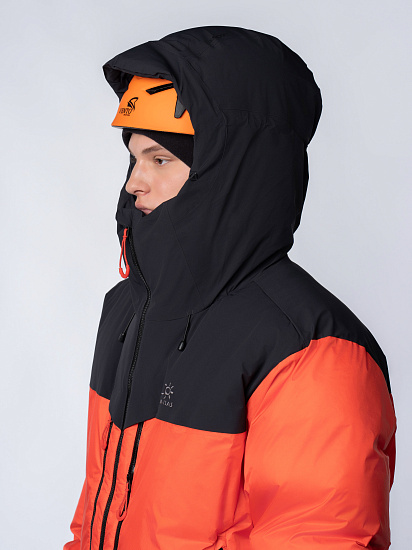 Куртка мужская Kailas 8000Gt Light Alpine Down Flame Red/Black - Фото 11 большая