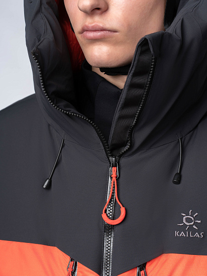 Куртка мужская Kailas 8000Gt Light Alpine Down Flame Red/Black - Фото 13 большая