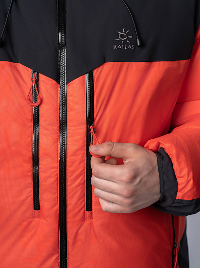 Куртка мужская Kailas 8000Gt Light Alpine Down Flame Red/Black - Фото 15 большая
