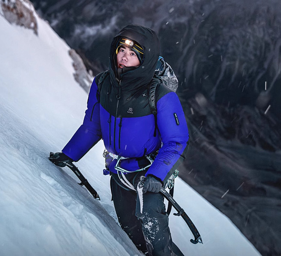 Куртка мужская Kailas 6000Gt Smart Blue/Black - Фото 17 большая