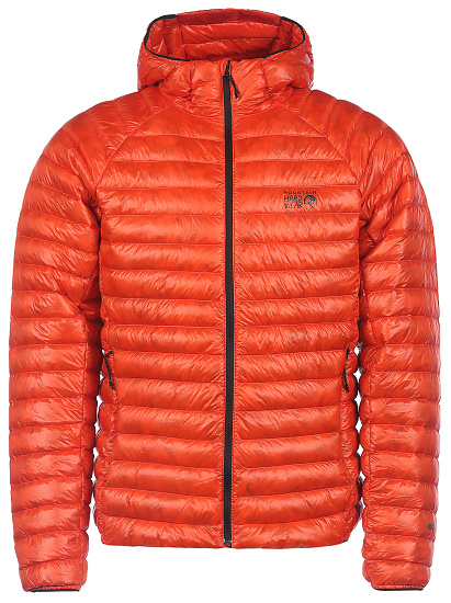 Куртка мужская Mountain Hardwear Ghost Whisperer UL Hoody State Orange - Фото 1 большая