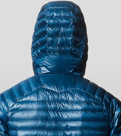 Куртка мужская Mountain Hardwear Ghost Whisperer Hoody Dark Caspian - Фото 8 большая