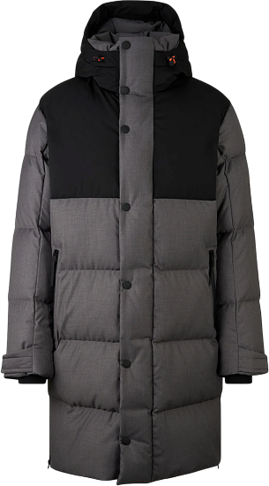 Пальто мужское Bogner Fire+Ice Walt3-D Grey/Black - Фото 1 большая