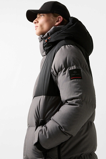 Пальто мужское Bogner Fire+Ice Walt3-D Grey/Black - Фото 6 большая