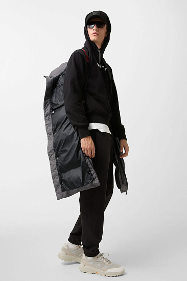 Пальто мужское Bogner Fire+Ice Walt3-D Grey/Black - Фото 7 большая