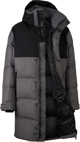 Пальто мужское Bogner Fire+Ice Walt3-D Grey/Black - Фото 9 большая