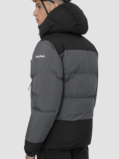Куртка мужская Salewa Ortles Heavy 2 Ptx Down Black Out - Фото 10 большая