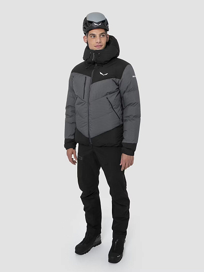 Куртка мужская Salewa Ortles Heavy 2 Ptx Down Black Out - Фото 11 большая