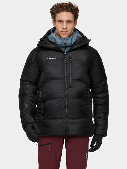 Куртка мужская Mammut Taiss Pro Belay In Hd Black - Фото 3 большая