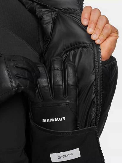 Куртка мужская Mammut Eiger Nordwand Light Down In Hd Black - Фото 7 большая