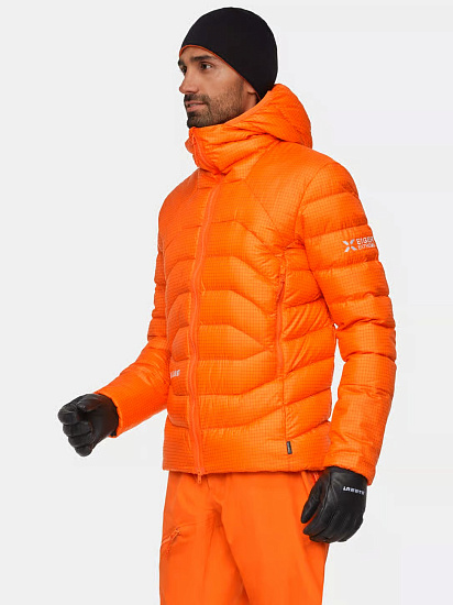 Куртка мужская Mammut Eiger Nordwand Light Down In Hd Eiger Orange - Фото 4 большая