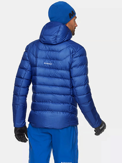 Куртка мужская Mammut Eiger Nordwand Light Down In Hd Eiger Blue - Фото 2 большая