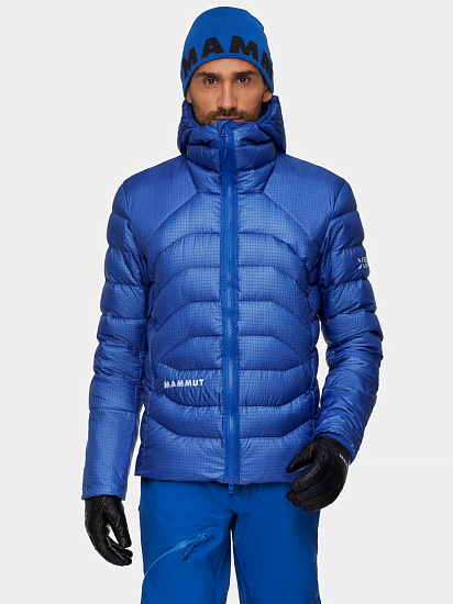 Куртка мужская Mammut Eiger Nordwand Light Down In Hd Eiger Blue - Фото 4 большая