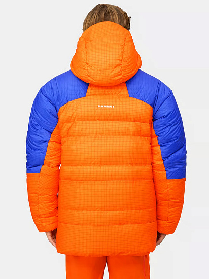 Куртка мужская Mammut Eiger Nordwand Pro Down In Hd Eiger Orange/Eiger Blue - Фото 2 большая