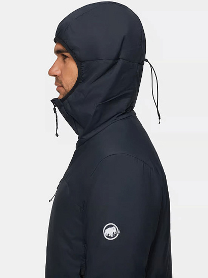 Куртка мужская Mammut Rime In Hd Black - Фото 8 большая