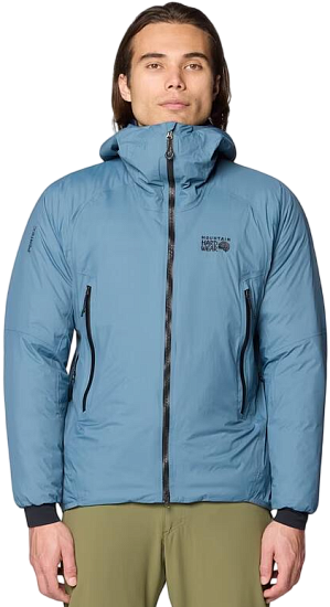 Куртка мужская Mountain Hardwear Storm Whisperer Insulated Adriatic Blue - Фото 3 большая