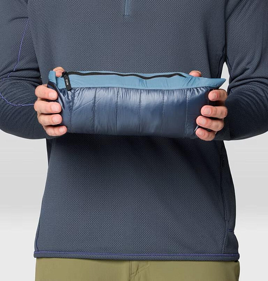 Куртка мужская Mountain Hardwear Storm Whisperer Insulated Adriatic Blue - Фото 13 большая