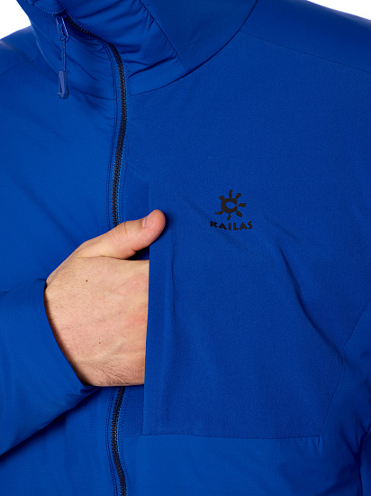 Куртка мужская Kailas Rh80 Hooded Smart Blue - Фото 7 большая