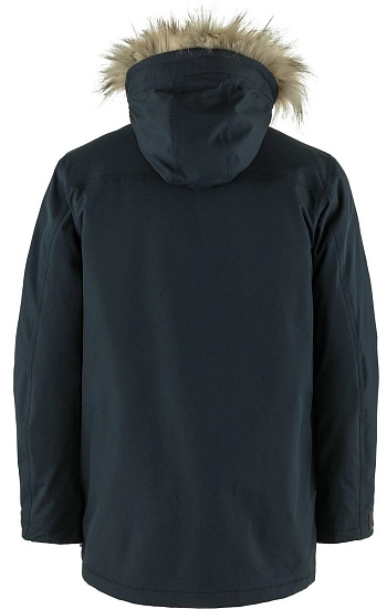 Парка мужская Fjallraven Nuuk Lite Dark Navy - Фото 2 большая