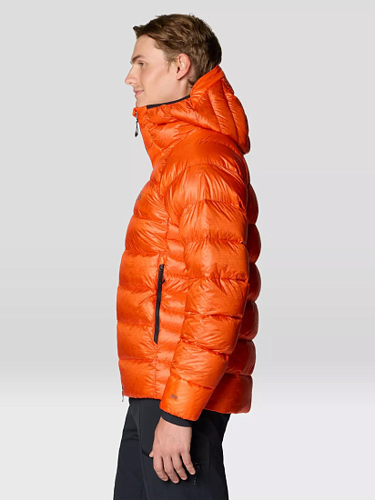 Куртка мужская Mountain Hardwear Phantom Alpine Down Hooded State Orange - Фото 4 большая
