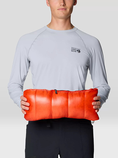 Куртка мужская Mountain Hardwear Phantom Alpine Down Hooded State Orange - Фото 12 большая