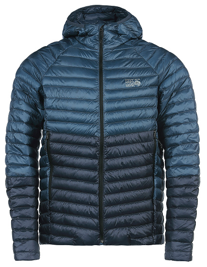 Куртка мужская Mountain Hardwear Ghost Whisperer Hoody Adriatic Blue - Фото 1 большая
