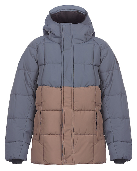 Куртка детская Color Kids Jr. Puffer Box Stormy Weather - Фото 1 большая