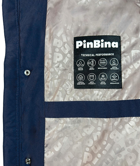 Куртка детская PinBina W-JU-C-42-11 Navy Blue - Фото 4 большая