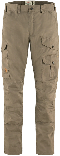 Брюки мужские Fjallraven Barents Pro Suede Brown - Фото 1 большая