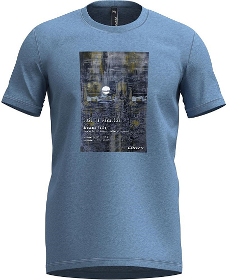 Футболка мужская Crazy Idea Joker Print Lost - Фото 1 большая