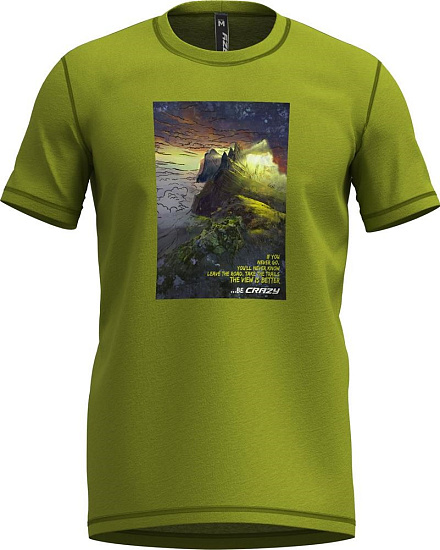 Футболка мужская Crazy Idea Joker I Want Fly - Фото 1 большая