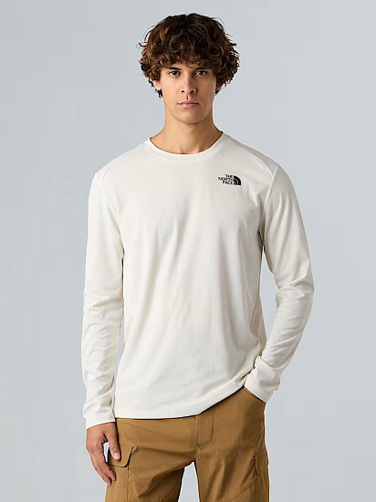 Лонгслив мужской The North Face Shadow White Dune - Фото 3 большая