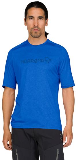 Футболка мужская Norrona Fjora Equaliser Lightweight Skydiver - Фото 4 большая