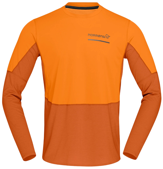Лонгслив мужской Norrona Senja Equaliser Lightweight Exuberance - Фото 1 большая