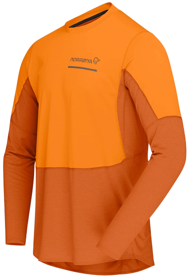 Лонгслив мужской Norrona Senja Equaliser Lightweight Exuberance - Фото 2 большая