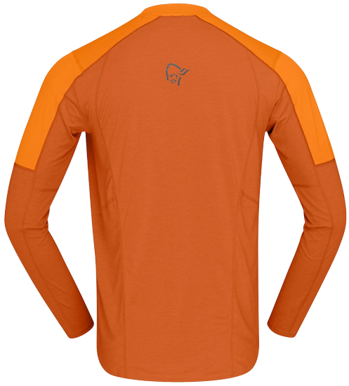 Лонгслив мужской Norrona Senja Equaliser Lightweight Exuberance - Фото 3 большая