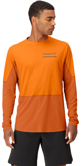 Лонгслив мужской Norrona Senja Equaliser Lightweight Exuberance - Фото 4 большая