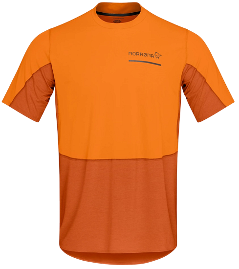 Футболка мужская Norrona Senja Equaliser Lightweight Exuberance - Фото 1 большая
