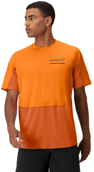 Футболка мужская Norrona Senja Equaliser Lightweight Exuberance - Фото 4 большая