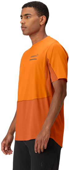 Футболка мужская Norrona Senja Equaliser Lightweight Exuberance - Фото 6 большая