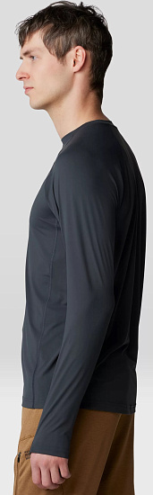 Лонгслив мужской Mountain Hardwear Crater Lake Dark Storm - Фото 5 большая