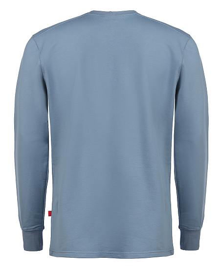 Лонгслив мужской Birds and Blokes Flow Синий - Фото 2 большая