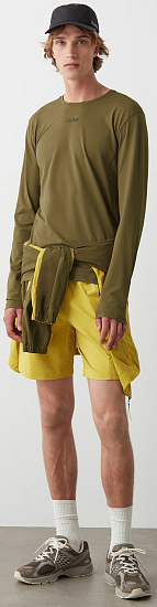 Лонгслив мужской Colmar Athlet Deep Olive - Фото 4 большая