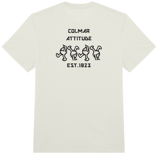 Футболка мужская Colmar Sustainable Iconic Graphic Purity - Фото 2 большая