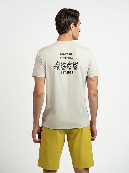 Футболка мужская Colmar Sustainable Iconic Graphic Purity - Фото 5 большая