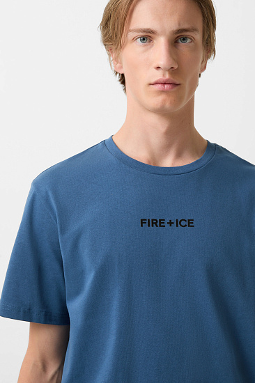 Футболка мужская Bogner Fire+Ice Mick3 Blue - Фото 5 большая