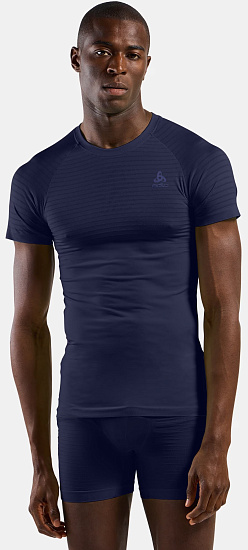 Футболка мужская Odlo Performance X-Light Bl Top Crew Neck SS Eclipse - Фото 5 большая